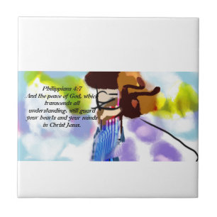 Jesus plan love tile