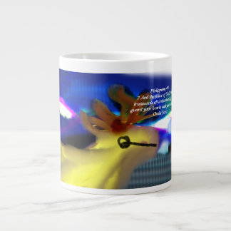 Jesus plan not worry large coffee mug