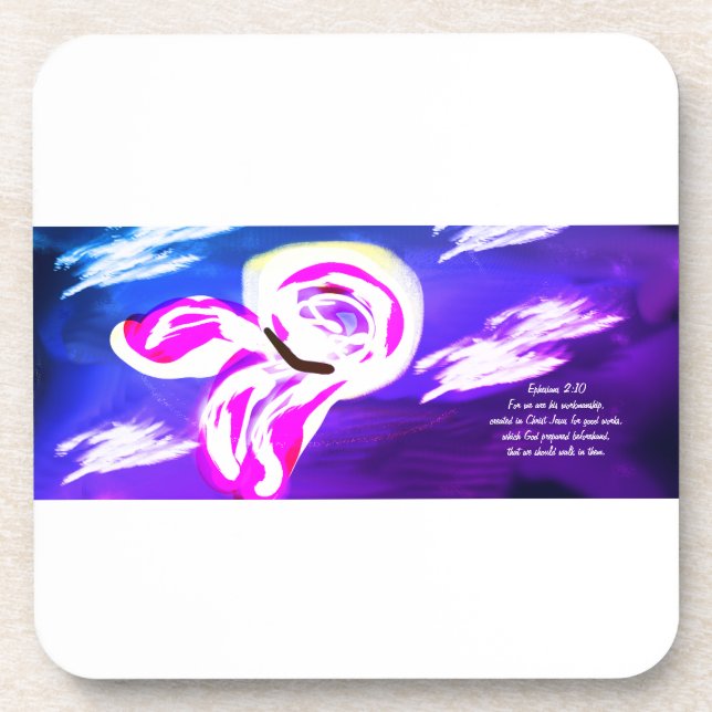 jesus  plan trust coaster (Front)