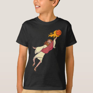 Jesus Playing Basketball T-Shirt