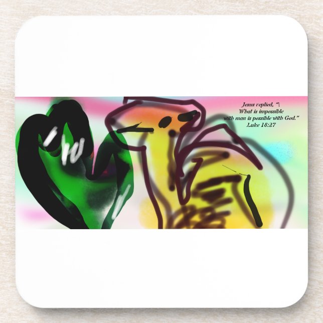 jesus possible  coaster (Front)