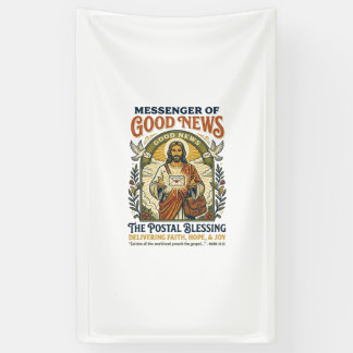 Jesus Postal Worker Delivery Shirt Faith Based Des Banner