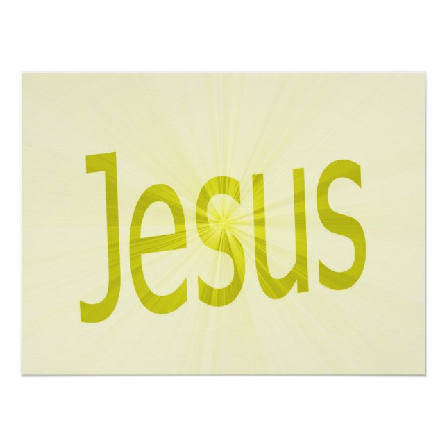 Jesus Poster (Front)