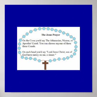 Jesus Prayer Poster