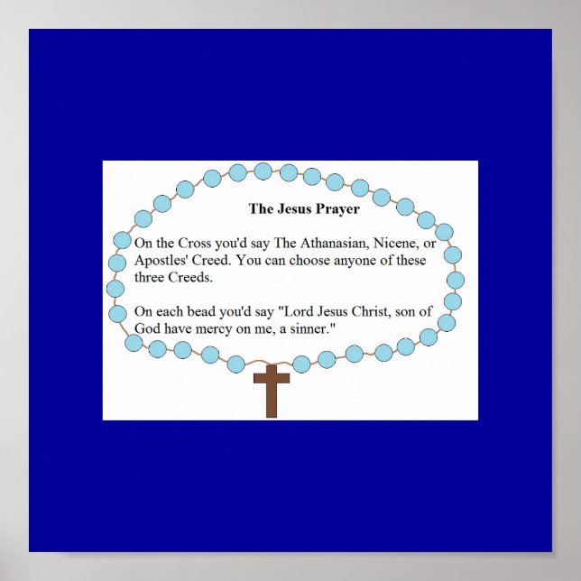 Jesus Prayer Poster (Front)