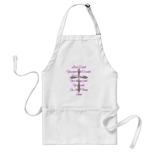 Jesus Prayer Standard Apron (Front)