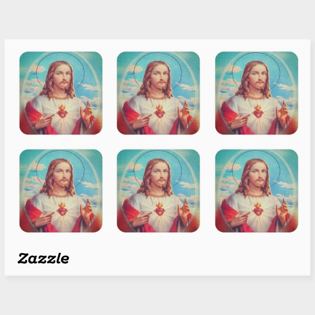 Jesus Prayer traditional photography stickers (Sheet)