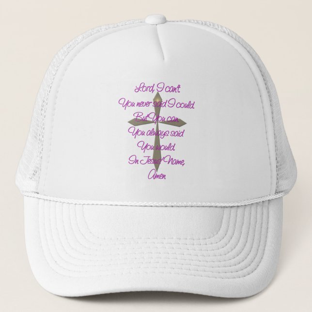 Jesus Prayer Trucker Hat (Front)