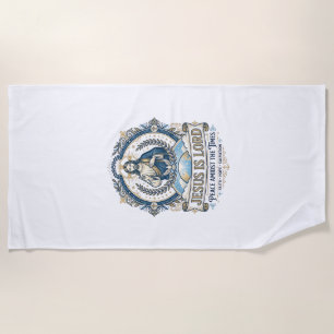 Jesus Prophecy Eschatology Vintage Shirt Christian Beach Towel