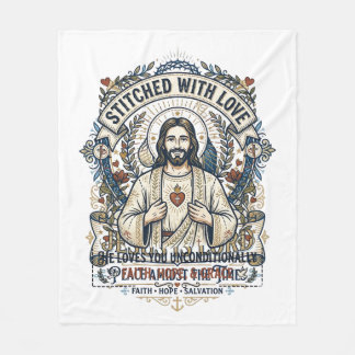 Jesus Prophecy Eschatology Vintage Shirt Christian Fleece Blanket