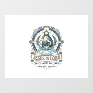Jesus Prophecy Eschatology Vintage Shirt Christian Window Cling