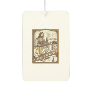 Jesus Radio Broadcast Jesus Radio Broadcast Christ Air Freshener
