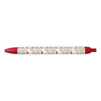 Jesus Reason for Season Black Ink Pen