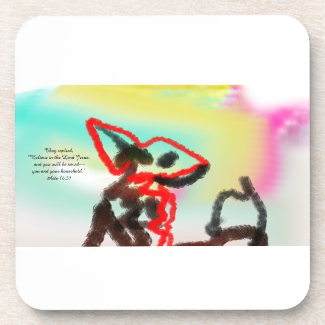 jesus rejoy  coaster (Front)
