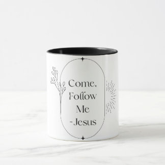 Jésus Religieux Viens Me Suivre Café Mug