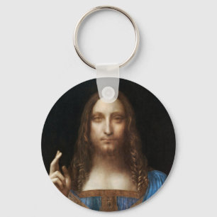 Jesus Religious Art Keychain