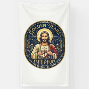 Jesus Retirement Vintage Shirt Christian Banner