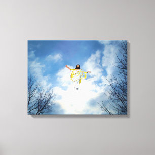 JESUS RETURNS CANVAS PRINT