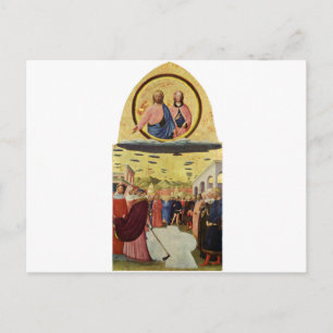 Jesus Rides a UFO Postcard