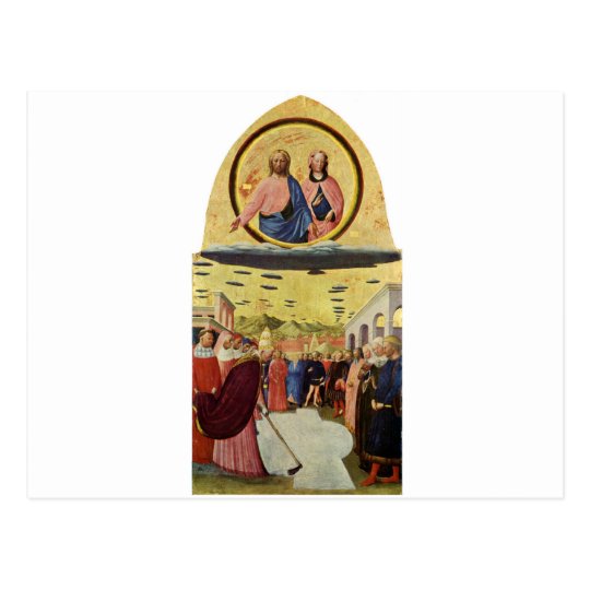 Jesus Rides a UFO Postcard