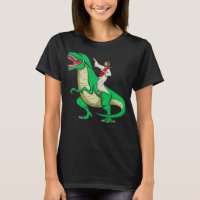 Jesus Riding Dinosaur Funny Parody Tyrannosaurus R
