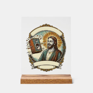 Jésus Rire Faux Fort Club N'entend Pas Fête Humo