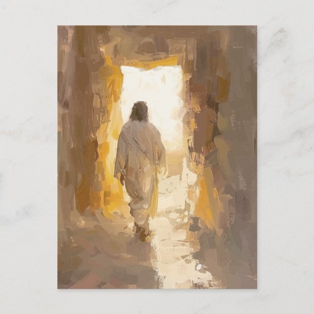 Jesus Risen – Easter Hope Postcard (Front)