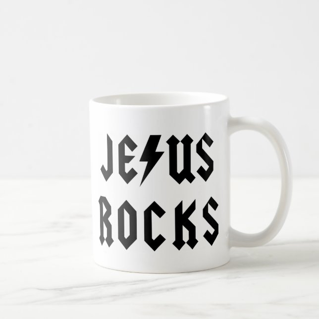 Jesus Rocks Coffee Mug (Right)