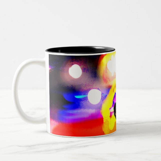 Jesus rule Two-Tone coffee mug (Left)