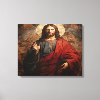 jesus sacred heart Solemnity of the most sacred Canvas Print
