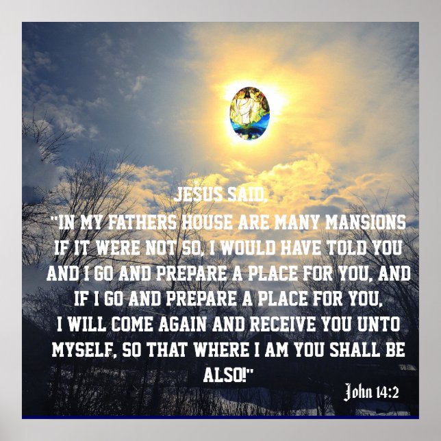 JESUS SAID poster (Front)