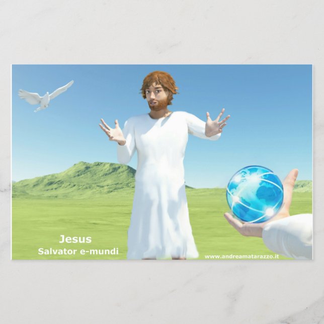 Jesus Salavator e - mundi  Flyer (Front)