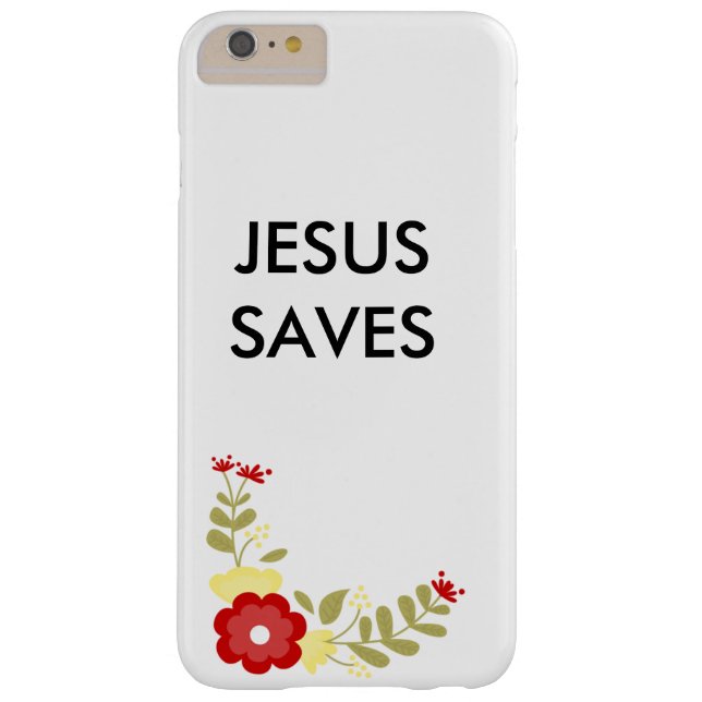 Jésus sauve le coque iphone (Dos)