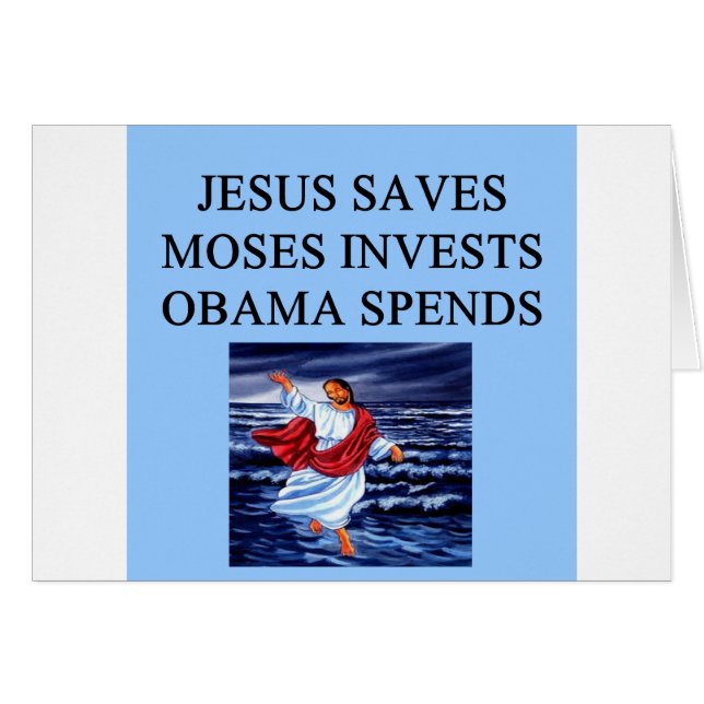 jésus sauve obama dépense (Devant horizontal)