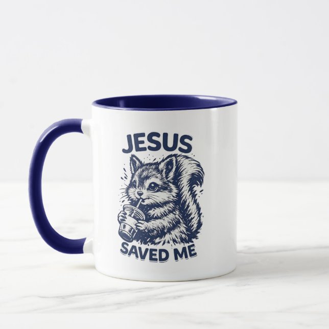 JESUS Saved Me Mug (Left)
