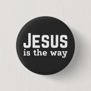 Jesus Saves  1 Inch Round Button
