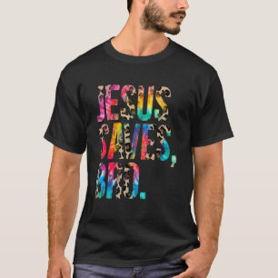 Jesus Saves Bro Tie Dye Christian Faith Jesus Men T-Shirt