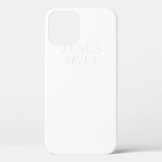 Jesus Saves Christian Jesus Yeshua iPhone 12 Case