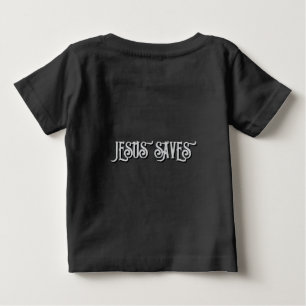 ‘Jesus Saves’ Christian Quote  Baby T-Shirt