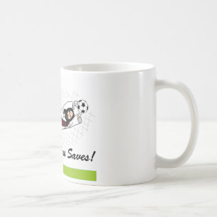JESUS SAVES! COFFEE MUG