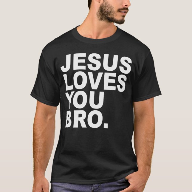 Jesus Saves Cross Subtle Christian Minimal Religio T-Shirt (Front)