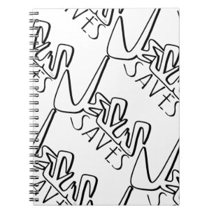 JESUS SAVES GRAFFITI NOTEBOOK