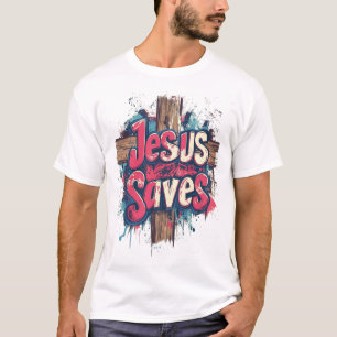 Jesus Saves: Graffiti Redemption T-Shirt