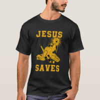 Jesus Saves Ice Hockey Goalie Sport Religious Chri