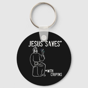 Jesus Saves Keychain
