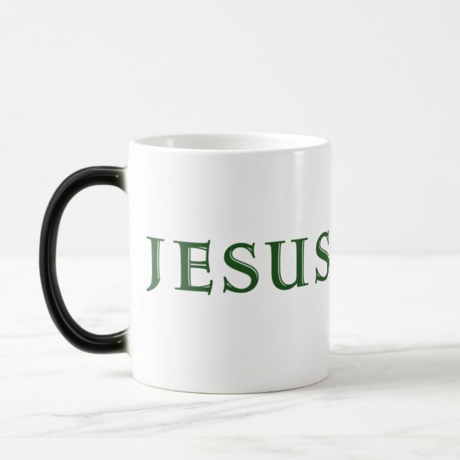 Jesus Saves Magic Mug (Left)