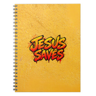 Jesus Saves Notebook