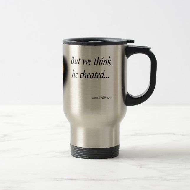 Jesus Saves Travel Mug (Right)