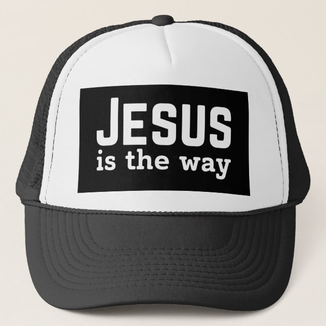 Jesus Saves  Trucker Hat (Front)