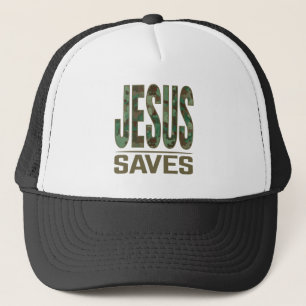 Jesus Saves Trucker Hat